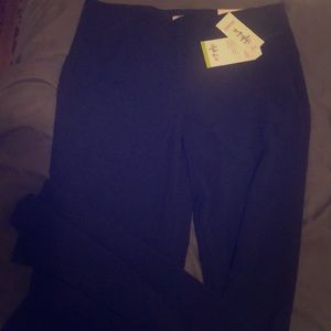 Tailored Straight Leg mid rise pants